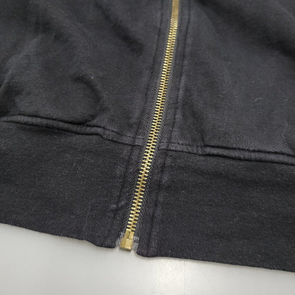 【中古品】【メンズ】 絡繰魂 ZIP UP HOODED SWEATSHIRTジップアップ フーデッド スウェットシャツ トップス パーカー 145-260302-ya-04-izu サイズ：M カラー：BLACK 万代Net店
