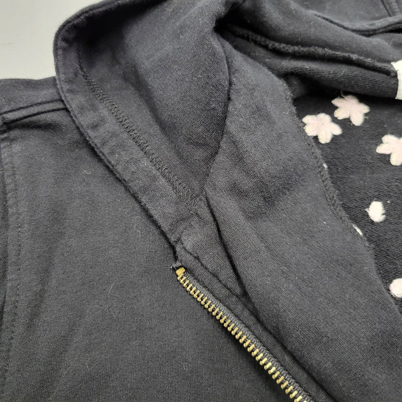 【中古品】【メンズ】 絡繰魂 ZIP UP HOODED SWEATSHIRTジップアップ フーデッド スウェットシャツ トップス パーカー 145-260302-ya-04-izu サイズ：M カラー：BLACK 万代Net店
