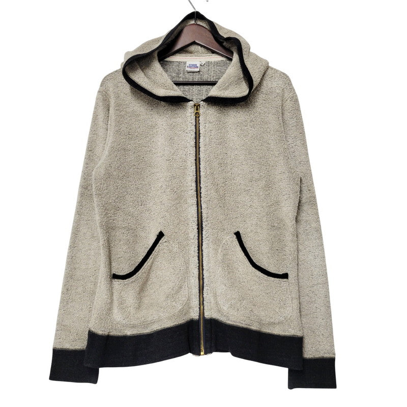 【中古品】【メンズ】 STUDIO D'ARTISAN ステュディオ ダ ルチザン PILE FULL ZIP PARKA パイル フルジップ パーカー トップス 長袖 145-260302-ya-02-izu サイズ：M カラー：グレー系 万代Net店