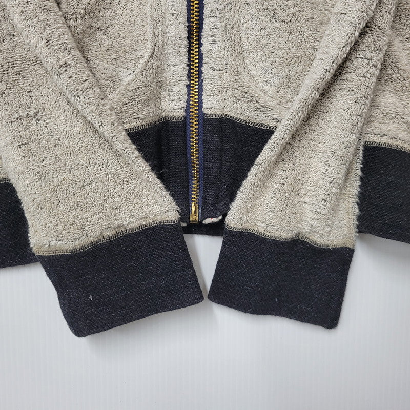 【中古品】【メンズ】 STUDIO D'ARTISAN ステュディオ ダ ルチザン PILE FULL ZIP PARKA パイル フルジップ パーカー トップス 長袖 145-260302-ya-02-izu サイズ：M カラー：グレー系 万代Net店