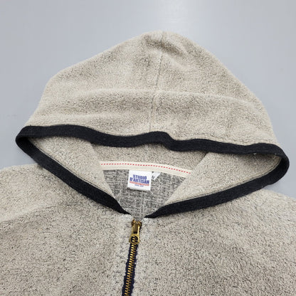 【中古品】【メンズ】 STUDIO D'ARTISAN ステュディオ ダ ルチザン PILE FULL ZIP PARKA パイル フルジップ パーカー トップス 長袖 145-260302-ya-02-izu サイズ：M カラー：グレー系 万代Net店