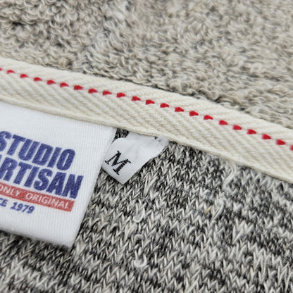 【中古品】【メンズ】 STUDIO D'ARTISAN ステュディオ ダ ルチザン PILE FULL ZIP PARKA パイル フルジップ パーカー トップス 長袖 145-260302-ya-02-izu サイズ：M カラー：グレー系 万代Net店