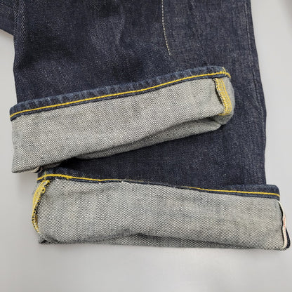 【中古品】【メンズ】 EVISU エヴィス 20TH ANNIVERSARY DENIM PANTS デニムパンツ 戒×カモメ 刺繍 ジーンズ ボトムス 156-260225-as-09-izu サイズ：40 カラー：インディゴ 万代Net店