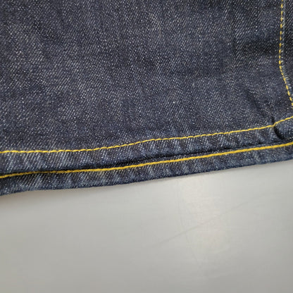 【中古品】【メンズ】 EVISU エヴィス 20TH ANNIVERSARY DENIM PANTS デニムパンツ 戒×カモメ 刺繍 ジーンズ ボトムス 156-260225-as-09-izu サイズ：40 カラー：インディゴ 万代Net店