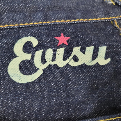 【中古品】【メンズ】 EVISU エヴィス 20TH ANNIVERSARY DENIM PANTS デニムパンツ 戒×カモメ 刺繍 ジーンズ ボトムス 156-260225-as-09-izu サイズ：40 カラー：インディゴ 万代Net店