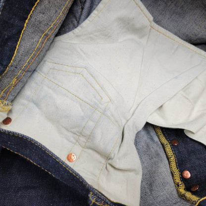 【中古品】【メンズ】 EVISU エヴィス 20TH ANNIVERSARY DENIM PANTS デニムパンツ 戒×カモメ 刺繍 ジーンズ ボトムス 156-260225-as-09-izu サイズ：40 カラー：インディゴ 万代Net店