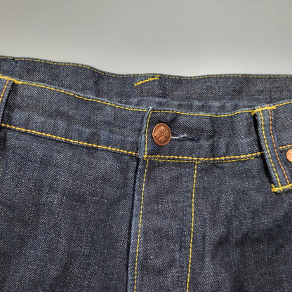 【中古品】【メンズ】 EVISU エヴィス 20TH ANNIVERSARY DENIM PANTS デニムパンツ 戒×カモメ 刺繍 ジーンズ ボトムス 156-260225-as-09-izu サイズ：40 カラー：インディゴ 万代Net店