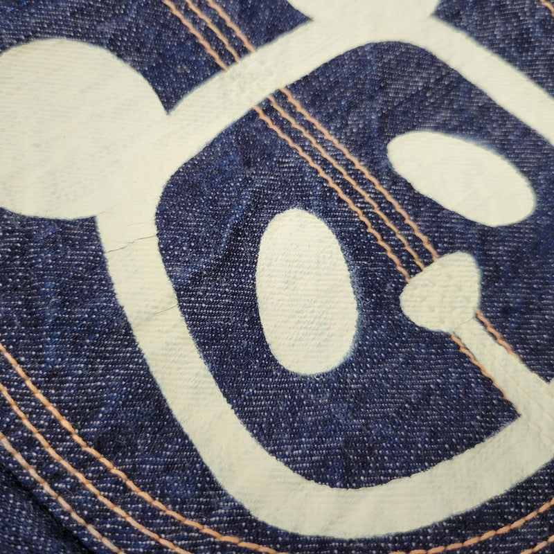 【中古品】【メンズ】 YAMANE ヤマネ PRINT DENIM PANTS C86RR プリント デニムパンツ パンダ ジーンズ ボトムス 156-260225-as-08-izu サイズ：36×33 カラー：インディゴ 万代Net店