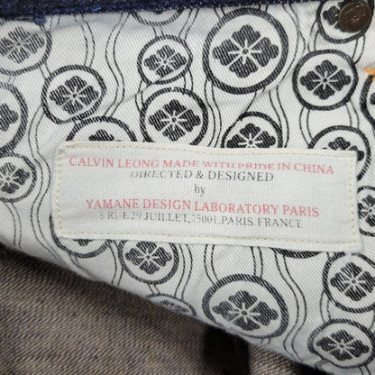 【中古品】【メンズ】 YAMANE ヤマネ PRINT DENIM PANTS C86RR プリント デニムパンツ パンダ ジーンズ ボトムス 156-260225-as-08-izu サイズ：36×33 カラー：インディゴ 万代Net店