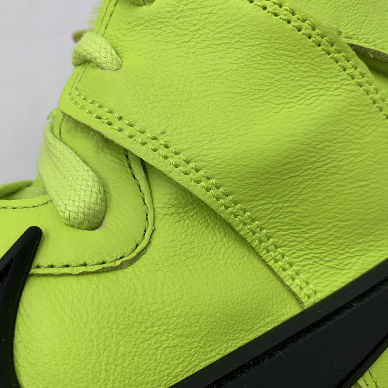 【中古品】【メンズ】 × AMBUSH アンブッシュ DUNK HI CU7544-300 ダンク ハイ スニーカー シューズ 靴 160-260226-as-02-izu サイズ：29cm カラー：ATOMIC GREEN/BLACK-FLASH LIME 万代Net店