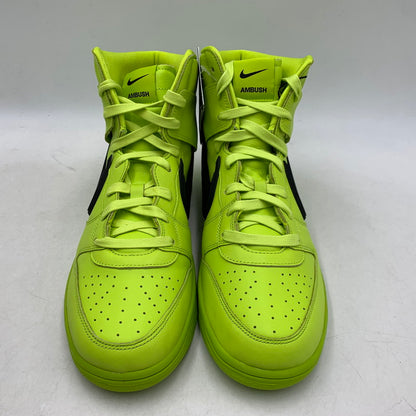 【中古品】【メンズ】 × AMBUSH アンブッシュ DUNK HI CU7544-300 ダンク ハイ スニーカー シューズ 靴 160-260226-as-02-izu サイズ：29cm カラー：ATOMIC GREEN/BLACK-FLASH LIME 万代Net店
