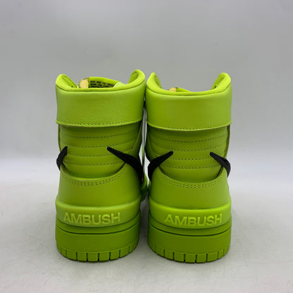 【中古品】【メンズ】 × AMBUSH アンブッシュ DUNK HI CU7544-300 ダンク ハイ スニーカー シューズ 靴 160-260226-as-02-izu サイズ：29cm カラー：ATOMIC GREEN/BLACK-FLASH LIME 万代Net店