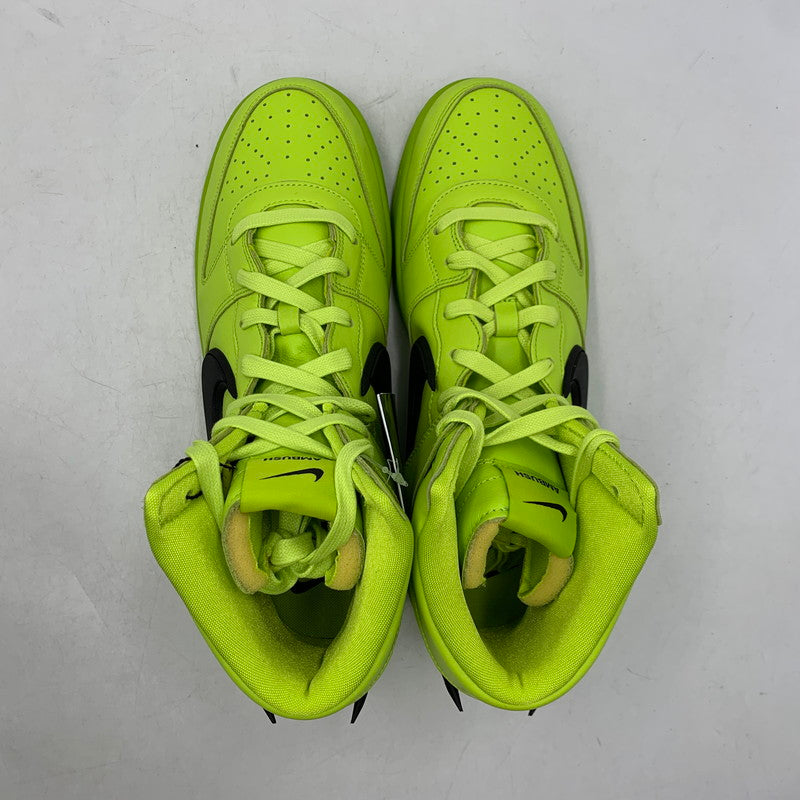 【中古品】【メンズ】 × AMBUSH アンブッシュ DUNK HI CU7544-300 ダンク ハイ スニーカー シューズ 靴 160-260226-as-02-izu サイズ：29cm カラー：ATOMIC GREEN/BLACK-FLASH LIME 万代Net店