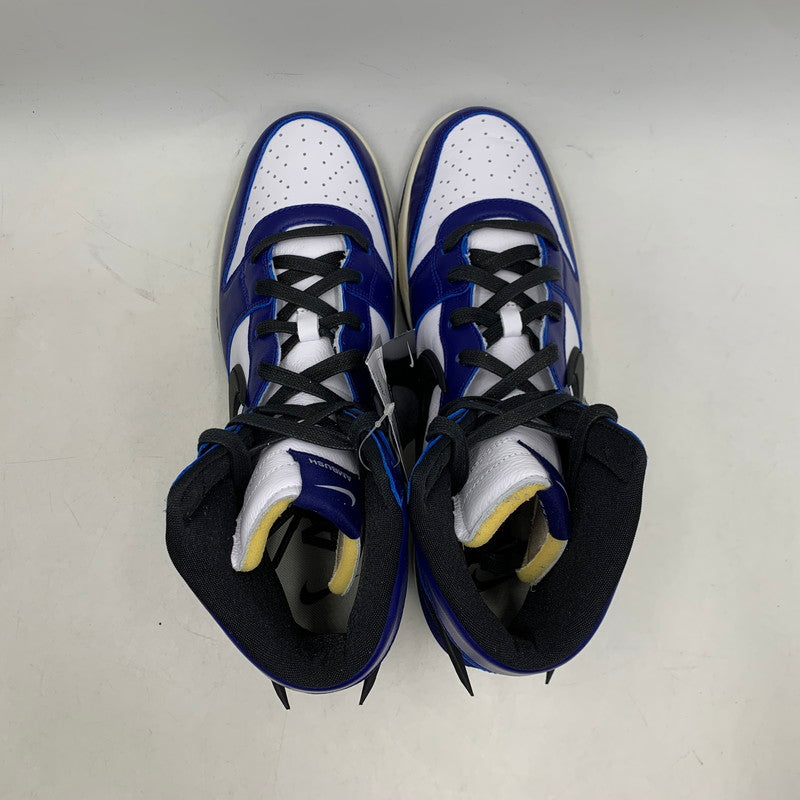 【中古品】【メンズ】 × AMBUSH アンブッシュ DUNK HI CU7544-400 ダンク ハイ スニーカー シューズ 靴 160-260226-as-03-izu サイズ：30cm カラー：DEEP ROYAL BLUE/BLACK-WHITE 万代Net店