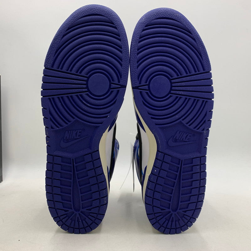 【中古品】【メンズ】 × AMBUSH アンブッシュ DUNK HI CU7544-400 ダンク ハイ スニーカー シューズ 靴 160-260226-as-03-izu サイズ：30cm カラー：DEEP ROYAL BLUE/BLACK-WHITE 万代Net店