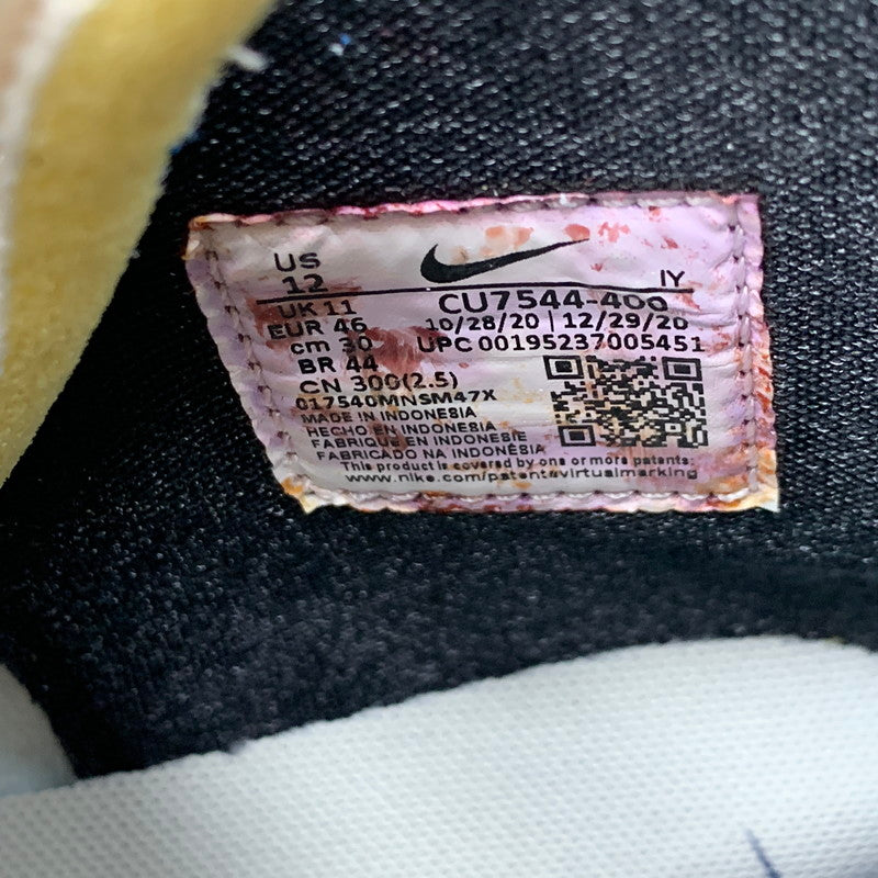 【中古品】【メンズ】 × AMBUSH アンブッシュ DUNK HI CU7544-400 ダンク ハイ スニーカー シューズ 靴 160-260226-as-03-izu サイズ：30cm カラー：DEEP ROYAL BLUE/BLACK-WHITE 万代Net店