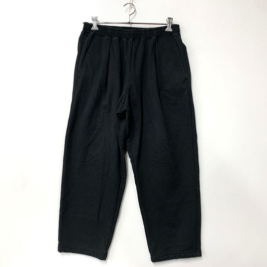 【中古品】【メンズ】 GRAPHPAPER グラフペーパー GM241-70143 ULTRA COMPACT TERRY SWEAT PANTS ウルトラコンパクトテリースウェットパンツ ボトムス ズボン 151-260307-tt-08-izu サイズ：O/S カラー：ブラック 万代Net店