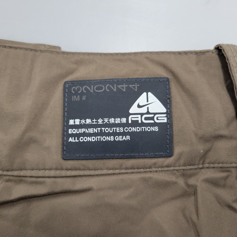 【中古品】【メンズ】 OLD NIKE ACG オールド ナイキ エーシージー 00S SKI PANTS スキーパンツ ズボン ボトムス 156-260226-ya-06-izu サイズ：XL カラー：ブラウン 万代Net店