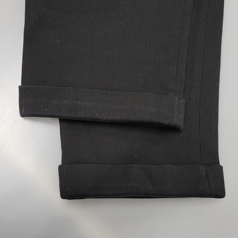 【中古品】【メンズ】 NEAT ニート 2-TUCK COTTON SLACKS PANTS 2タック コットン スラックス パンツ ボトムス 151-260225-yn-04-izu サイズ：48 カラー：ブラック 万代Net店