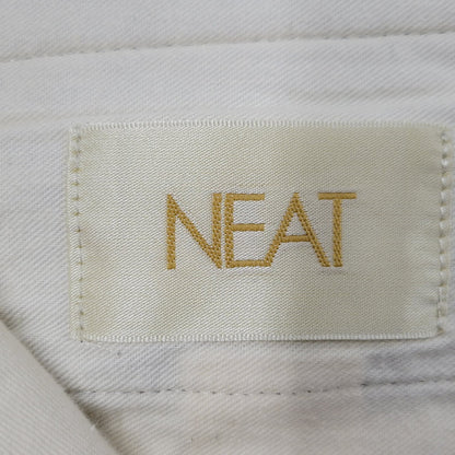 【中古品】【メンズ】 NEAT ニート 2-TUCK COTTON SLACKS PANTS 2タック コットン スラックス パンツ ボトムス 151-260225-yn-04-izu サイズ：48 カラー：ブラック 万代Net店