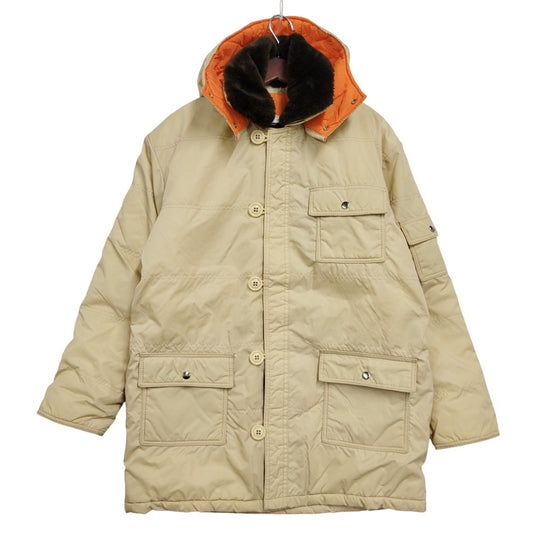 【中古品】【メンズ】 HOUSTON ヒューストン N-3B FLIGHT JACKET フライト ジャケット アウター 145-260302-ya-15-izu サイズ：45R カラー：ベージュ 万代Net店