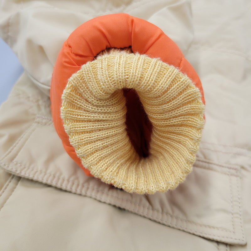 【中古品】【メンズ】 HOUSTON ヒューストン N-3B FLIGHT JACKET フライト ジャケット アウター 145-260302-ya-15-izu サイズ：45R カラー：ベージュ 万代Net店