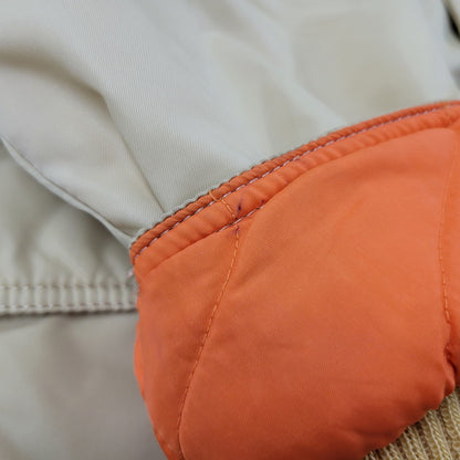 【中古品】【メンズ】 HOUSTON ヒューストン N-3B FLIGHT JACKET フライト ジャケット アウター 145-260302-ya-15-izu サイズ：45R カラー：ベージュ 万代Net店