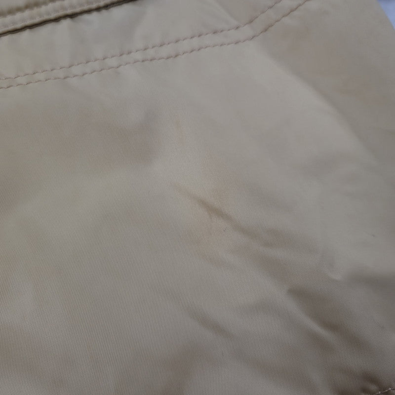 【中古品】【メンズ】 HOUSTON ヒューストン N-3B FLIGHT JACKET フライト ジャケット アウター 145-260302-ya-15-izu サイズ：45R カラー：ベージュ 万代Net店