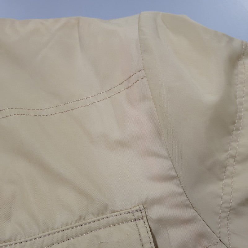 【中古品】【メンズ】 HOUSTON ヒューストン N-3B FLIGHT JACKET フライト ジャケット アウター 145-260302-ya-15-izu サイズ：45R カラー：ベージュ 万代Net店