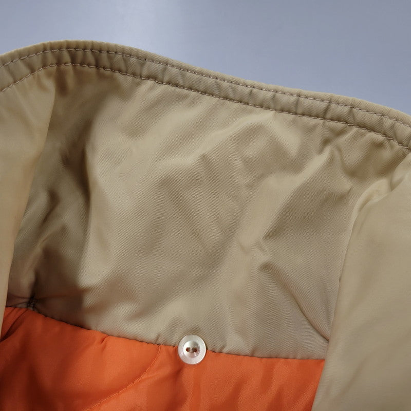 【中古品】【メンズ】 HOUSTON ヒューストン N-3B FLIGHT JACKET フライト ジャケット アウター 145-260302-ya-15-izu サイズ：45R カラー：ベージュ 万代Net店