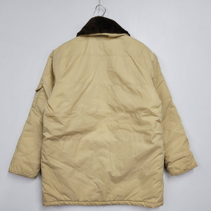 【中古品】【メンズ】 HOUSTON ヒューストン N-3B FLIGHT JACKET フライト ジャケット アウター 145-260302-ya-15-izu サイズ：45R カラー：ベージュ 万代Net店