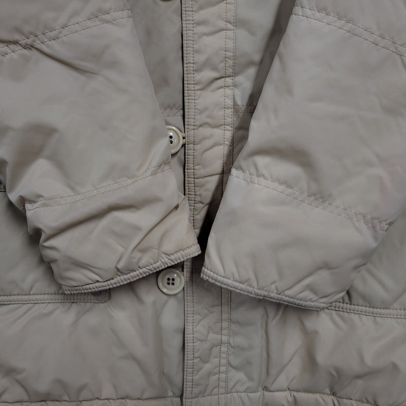 【中古品】【メンズ】 HOUSTON ヒューストン N-3B FLIGHT JACKET フライト ジャケット アウター 145-260302-ya-15-izu サイズ：45R カラー：ベージュ 万代Net店