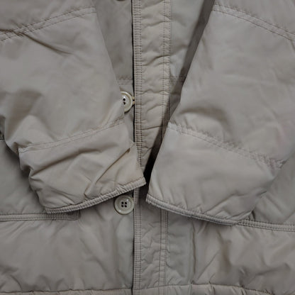 【中古品】【メンズ】 HOUSTON ヒューストン N-3B FLIGHT JACKET フライト ジャケット アウター 145-260302-ya-15-izu サイズ：45R カラー：ベージュ 万代Net店