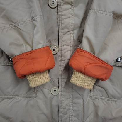 【中古品】【メンズ】 HOUSTON ヒューストン N-3B FLIGHT JACKET フライト ジャケット アウター 145-260302-ya-15-izu サイズ：45R カラー：ベージュ 万代Net店