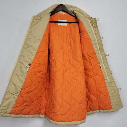 【中古品】【メンズ】 HOUSTON ヒューストン N-3B FLIGHT JACKET フライト ジャケット アウター 145-260302-ya-15-izu サイズ：45R カラー：ベージュ 万代Net店