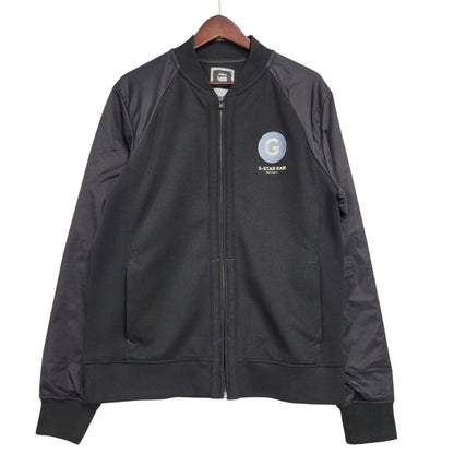 【中古品】【メンズ】 G-STAR RAW ジースター ロゥ BISHOP VEST ビショップ ベスト SW L/S ロングスリーブ 素材切替 ブルゾン アウター 141-260302-ya-13-izu サイズ：L カラー：BLACK 万代Net店