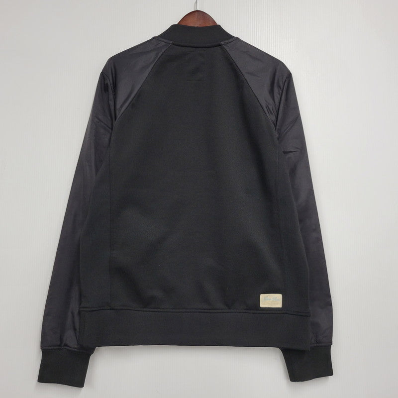 【中古品】【メンズ】 G-STAR RAW ジースター ロゥ BISHOP VEST ビショップ ベスト SW L/S ロングスリーブ 素材切替 ブルゾン アウター 141-260302-ya-13-izu サイズ：L カラー：BLACK 万代Net店