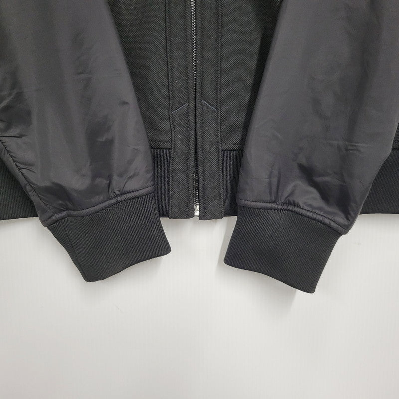 【中古品】【メンズ】 G-STAR RAW ジースター ロゥ BISHOP VEST ビショップ ベスト SW L/S ロングスリーブ 素材切替 ブルゾン アウター 141-260302-ya-13-izu サイズ：L カラー：BLACK 万代Net店