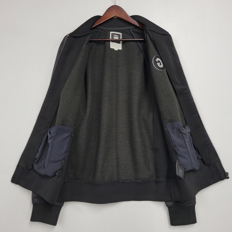 【中古品】【メンズ】 G-STAR RAW ジースター ロゥ BISHOP VEST ビショップ ベスト SW L/S ロングスリーブ 素材切替 ブルゾン アウター 141-260302-ya-13-izu サイズ：L カラー：BLACK 万代Net店