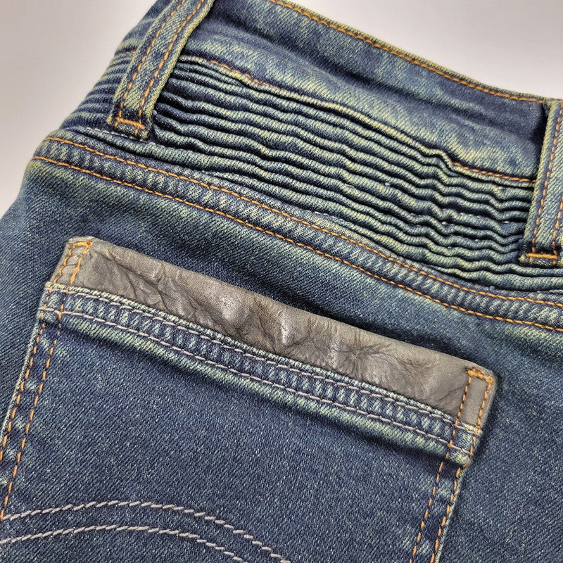 【中古品】【メンズ】 DEGNER CLASSIC BRAND デグナークラシックブランド ROAD BIKE DENIM PANTS ロードバイク デニムパンツ ボトムス 156-260225-as-02-izu サイズ：L カラー：インディゴ 万代Net店