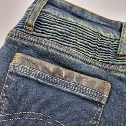 【中古品】【メンズ】 DEGNER CLASSIC BRAND デグナークラシックブランド ROAD BIKE DENIM PANTS ロードバイク デニムパンツ ボトムス 156-260225-as-02-izu サイズ：L カラー：インディゴ 万代Net店