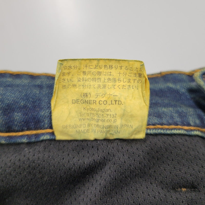 【中古品】【メンズ】 DEGNER CLASSIC BRAND デグナークラシックブランド ROAD BIKE DENIM PANTS ロードバイク デニムパンツ ボトムス 156-260225-as-02-izu サイズ：L カラー：インディゴ 万代Net店
