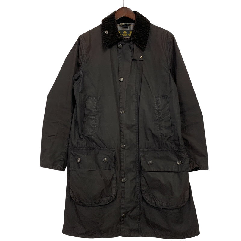 【中古品】【メンズ】 1602131 SL BORDER WAX JACKET スリム ボーダー ワックス ジャケット アウター 144-260224-cs-04-izu サイズ：36 カラー：ブラック 万代Net店