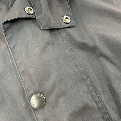 【中古品】【メンズ】 1602131 SL BORDER WAX JACKET スリム ボーダー ワックス ジャケット アウター 144-260224-cs-04-izu サイズ：36 カラー：ブラック 万代Net店