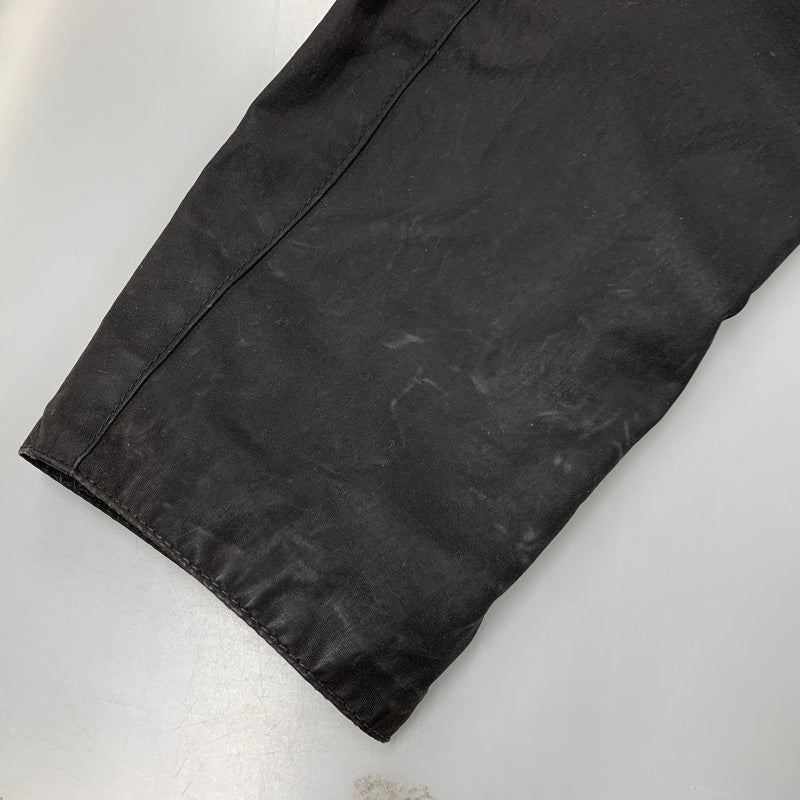 【中古品】【メンズ】 1602131 SL BORDER WAX JACKET スリム ボーダー ワックス ジャケット アウター 144-260224-cs-04-izu サイズ：36 カラー：ブラック 万代Net店
