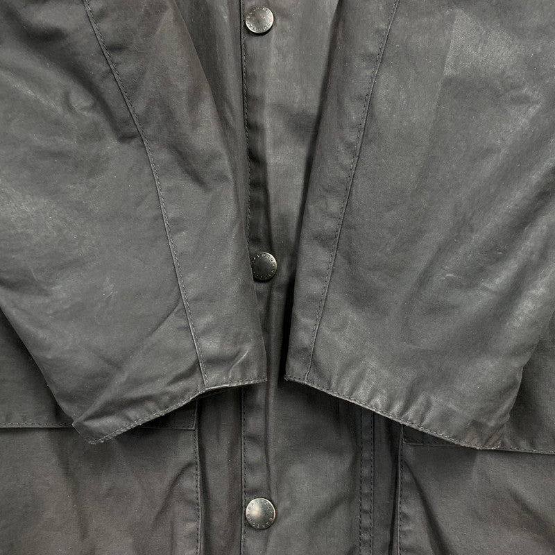 【中古品】【メンズ】 1602131 SL BORDER WAX JACKET スリム ボーダー ワックス ジャケット アウター 144-260224-cs-04-izu サイズ：36 カラー：ブラック 万代Net店