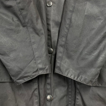 【中古品】【メンズ】 1602131 SL BORDER WAX JACKET スリム ボーダー ワックス ジャケット アウター 144-260224-cs-04-izu サイズ：36 カラー：ブラック 万代Net店