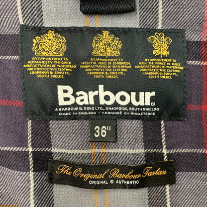 【中古品】【メンズ】 1602131 SL BORDER WAX JACKET スリム ボーダー ワックス ジャケット アウター 144-260224-cs-04-izu サイズ：36 カラー：ブラック 万代Net店
