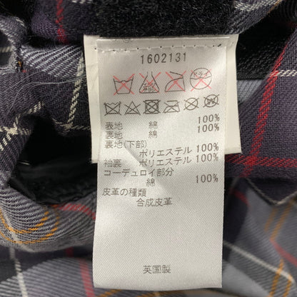 【中古品】【メンズ】 1602131 SL BORDER WAX JACKET スリム ボーダー ワックス ジャケット アウター 144-260224-cs-04-izu サイズ：36 カラー：ブラック 万代Net店