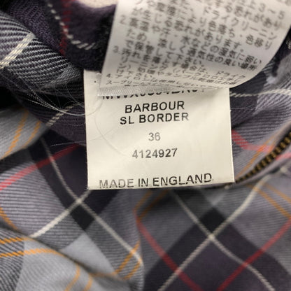 【中古品】【メンズ】 1602131 SL BORDER WAX JACKET スリム ボーダー ワックス ジャケット アウター 144-260224-cs-04-izu サイズ：36 カラー：ブラック 万代Net店